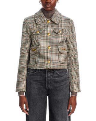 Plaid Four Pocket Jacket