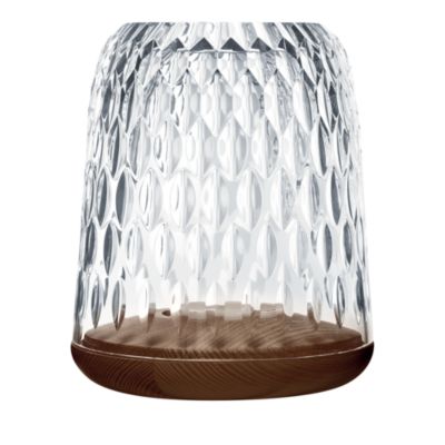 Folia Large Dark Wood Lamp