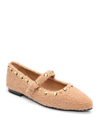 Ash - Women's Beatnik Studded Ballet Flats