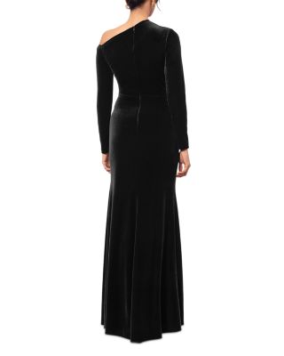 green emerald velvet dress Candela main image 0