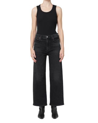 Ren High Rise Wide Leg Jeans in Hush