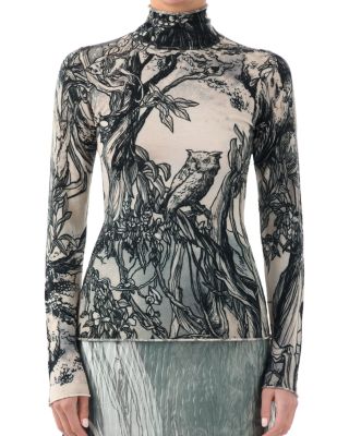 Jason Wu Collection - Merino Wool Fable Forest Sweater