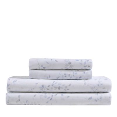 Calvin Klein - Airy Botanical Cotton Sateen 4 Piece Sheet Set