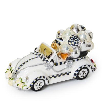 Mackenzie-Childs - 2024 Just Married Glass Ornament
