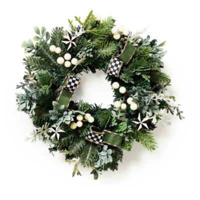 Mackenzie-Childs - Farmhouse Holiday Mini 14" Wreath