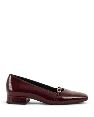 Women's Debbi Square Toe Buckle Detail Flats