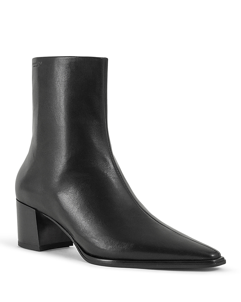 Vagabond Shoemakers Women's Giselle Pointed Toe Block Heel Ankle Boots