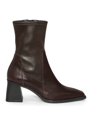 Women's Hedda Square Toe Block Heel Ankle Boots