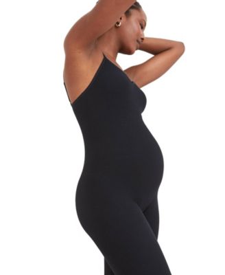 Body Rib Maternity Unitard