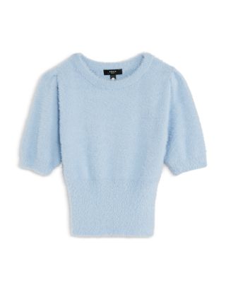 AQUA - Girls' Puff Sleeve Sweater, Little Kid, Big Kid - Exclusive