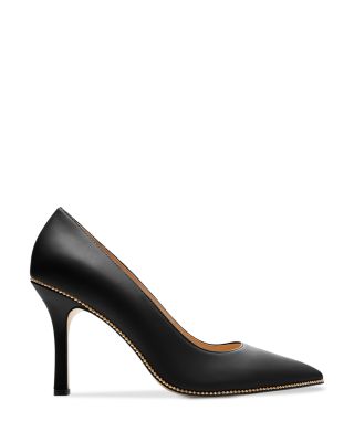 Women&#39;s Samantha Leather Pointed Pumps