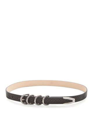 rag & bone - Women's Woven Leather Belt