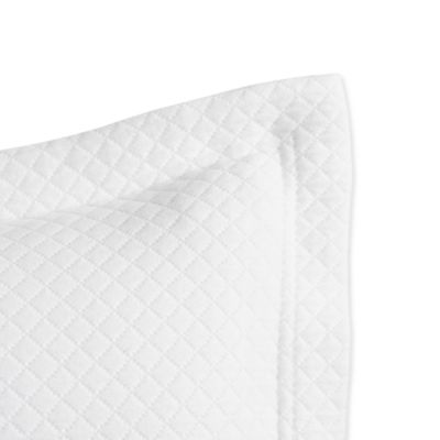 Rombo Diamond Pique Matelasse Sham, Boudoir