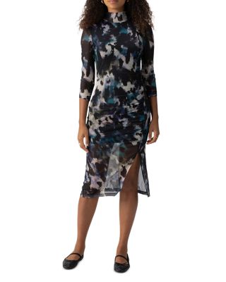 Sanctuary - Gather Me Close Mock Neck Dress