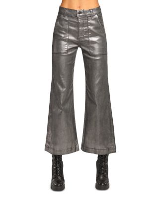 Ramy Brook - Clifford Cropped Metallic Pants