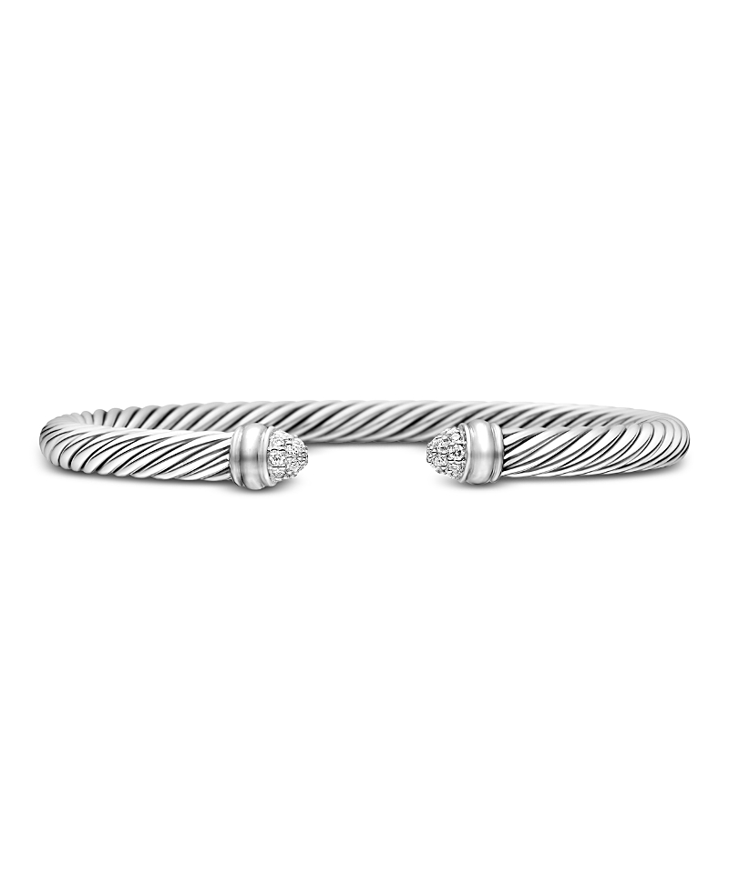 David Yurman Cable Classics Bracelet with Diamonds, 5mm