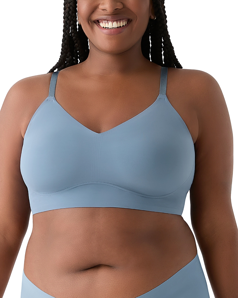 True & Co. True Body Lift Triangle Adjustable Strap Bra In Moonlight