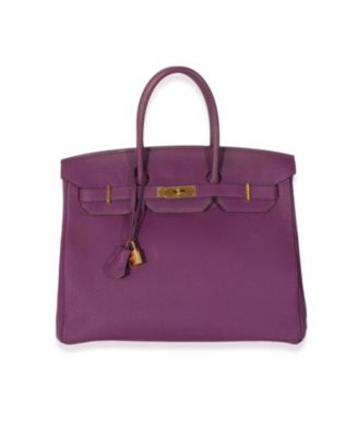 Pre-Owned Hermes Birkin Leather Handbag