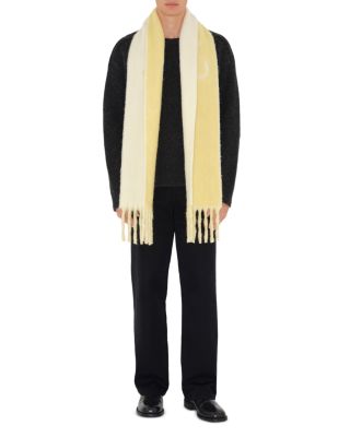 Reversible Logo Wool Blend Scarf