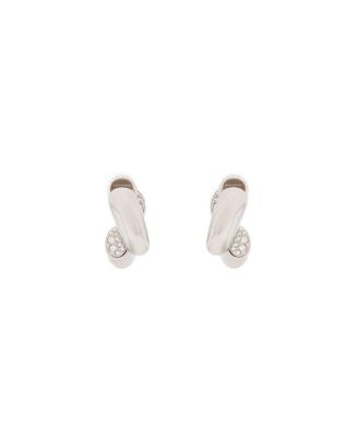 Lanvin Sequence Rhinestone Earrings