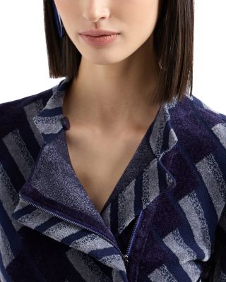 Geometric Chenille Jacket