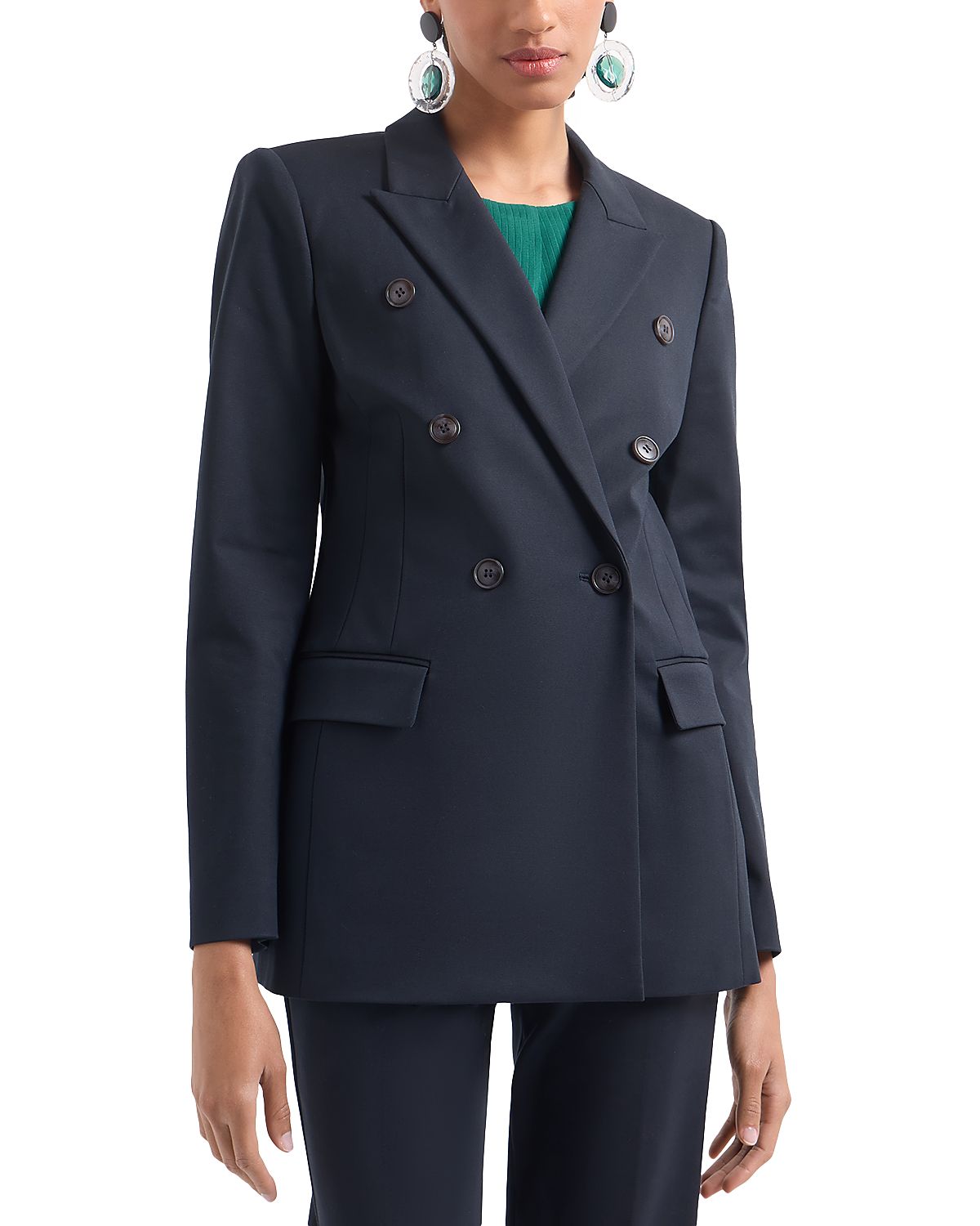 Emporio Armani Double Breasted Blazer