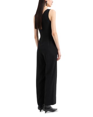 Sleeveless Full Length Jumpsuit