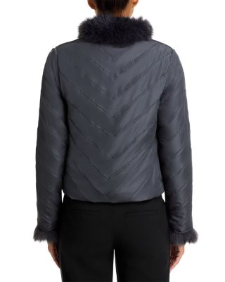 Reversible Faux Fur Jacket