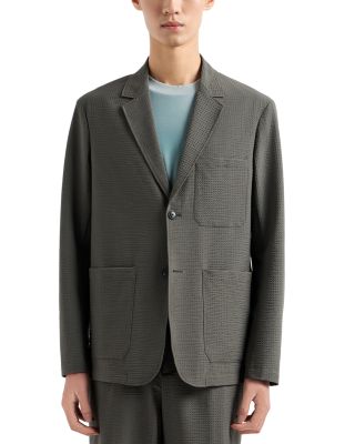 Emporio Armani - Technical Seersucker Blazer