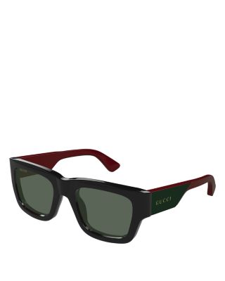 Gucci - Oblique Square Sunglasses, 52mm