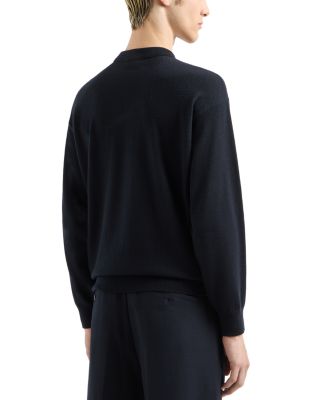 Color Block Crewneck Sweater