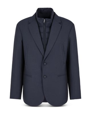 Travel Essentials Blazer with Detachable Padded Dickie Jacket