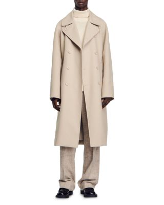 Sandro Marco Oversized Belted Trench Coat