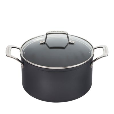 Le Creuset - Essential Nonstick Ceramic Stockpot with Glass Lid, 4 Qt.