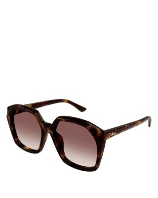 Chloé - Salom&eacute; Square Sunglasses, 57mm