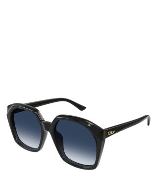 Chloe Salome Square Sunglasses, 57mm