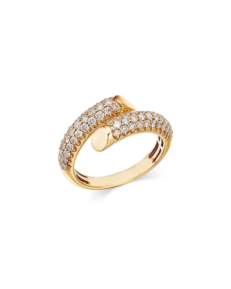 Bloomingdale's Fine Collection 14k Yellow Gold Diamond Twist Ring, 1.00 Ct. T. W. In Gold