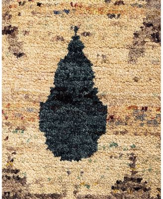 Bloomingdale's Indo Ikat M6178 Area Rug, 7'10" x 10'1"