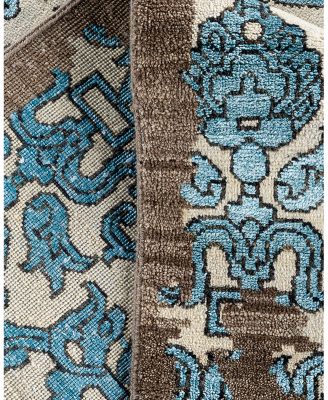 Bloomingdale's Indo Ikat M8066 Area Rug, 9'2" x 12'1"