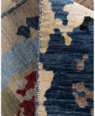 Bloomingdale&#39;s Indo Ikat M7324 Area Rug, 9&#39;4&amp;quot; x 12&#39;4&amp;quot;