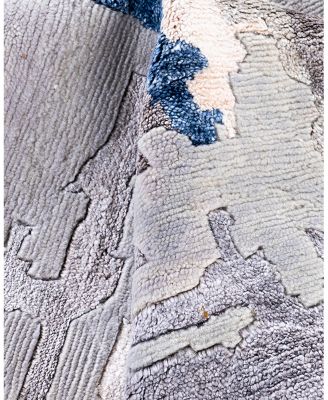 Bloomingdale's Indo Modern M6993 Area Rug, 9'1" x 12'