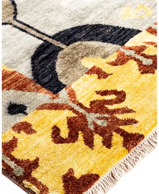 Bloomingdale's Indo Ikat M6139 Area Rug, 8'10" x 12'4"