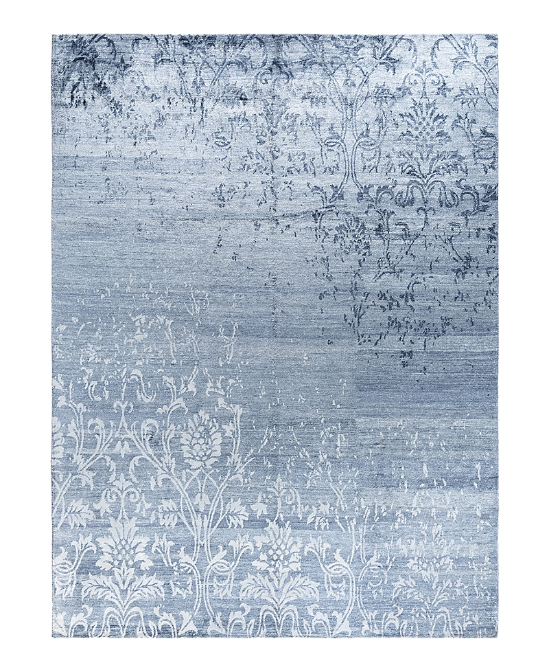 Bloomingdale's Indo Modern M6334 Area Rug, 9'2 X 12'2 In Gray