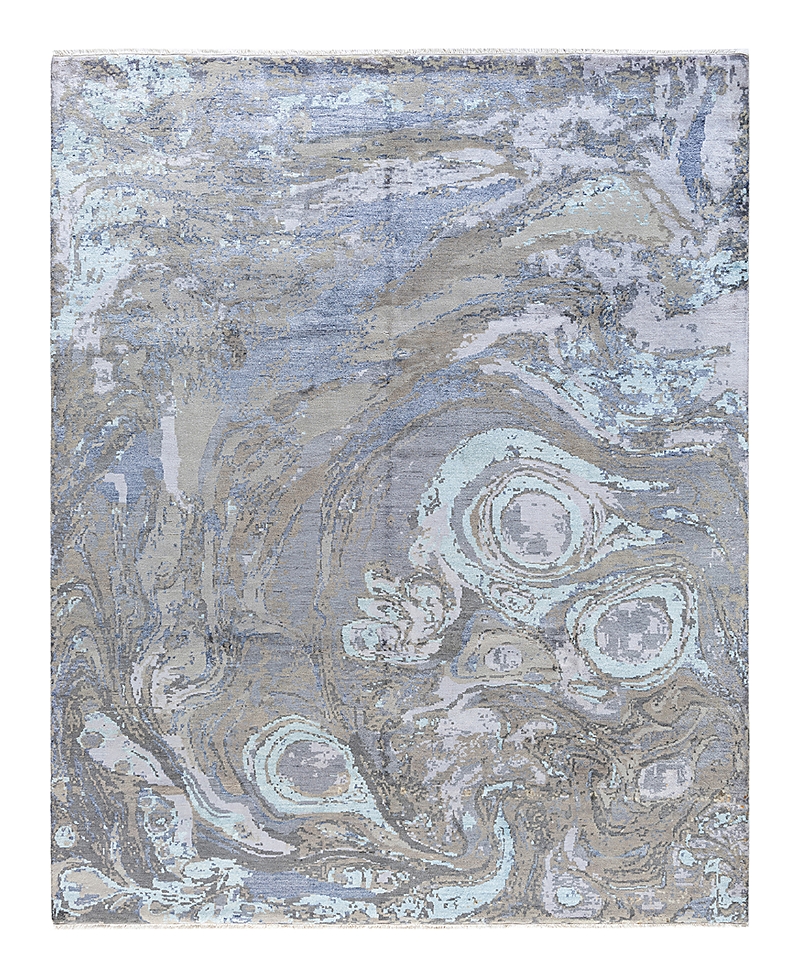 Bloomingdale's Indo Ikat M7301 Area Rug, 8'3 X 10'3 In Gray