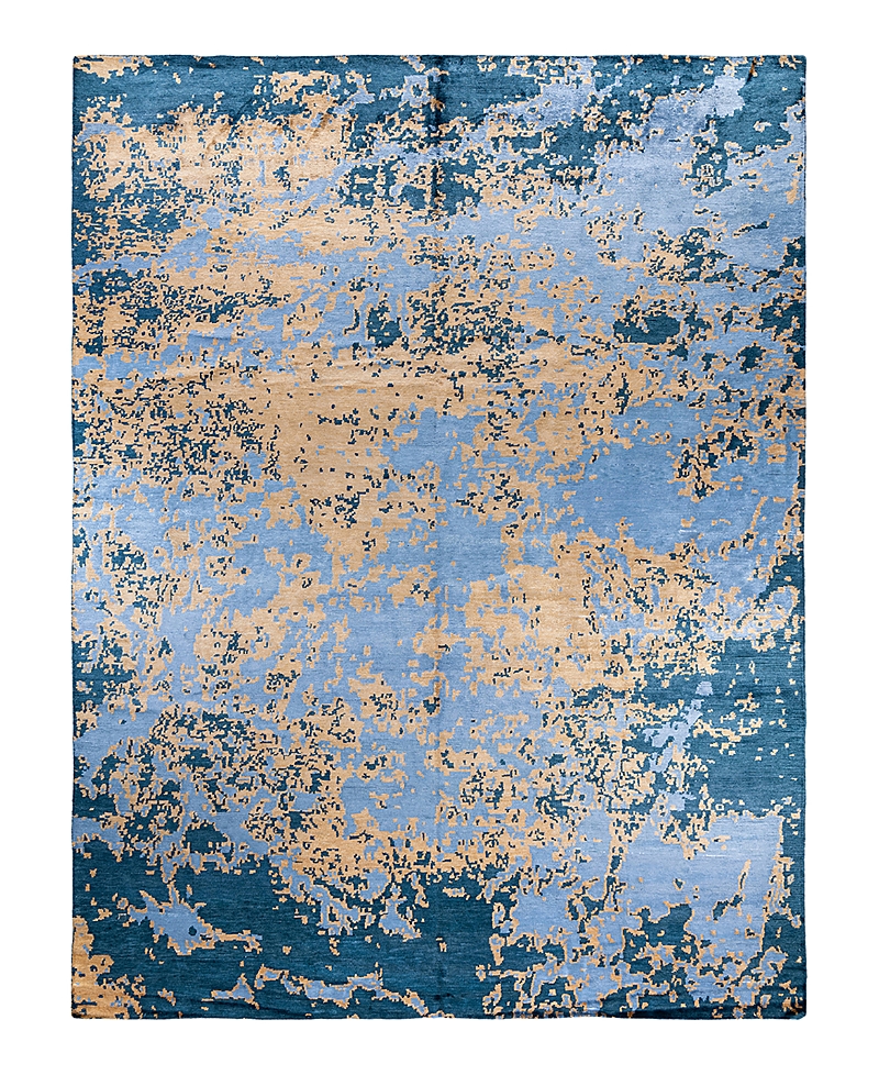Bloomingdale's Indo Modern M6977 Area Rug, 8'10 X 11'9 In Gold