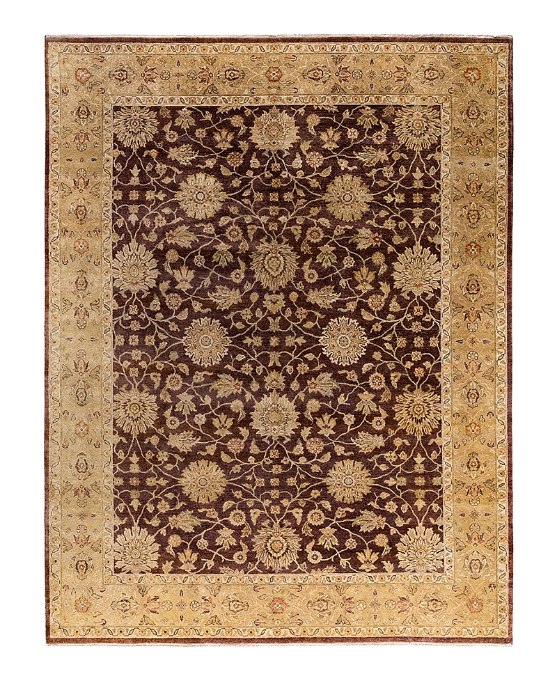 Bloomingdale's Indo Oushak M5717 Area Rug, 9'1 X 11'10 In Brown