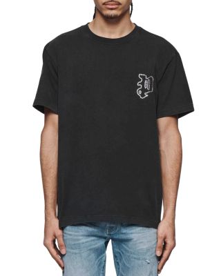 Purple Brand Crewneck Logo Tee