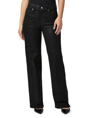 PAIGE - Sasha Coated Jeans in Boyfriend Lux