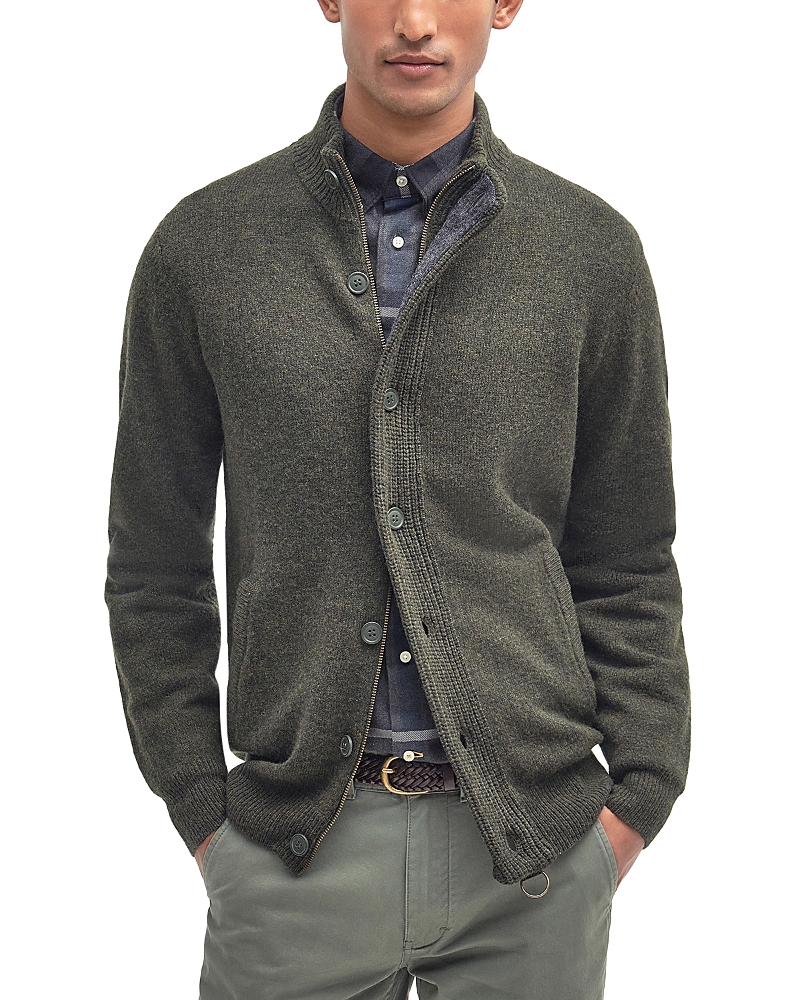 Barbour Elbow Patch Cardigan