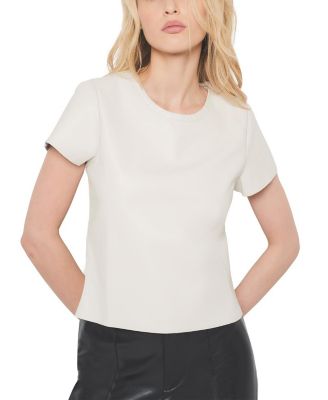  New Guard Recycled Leather Tee